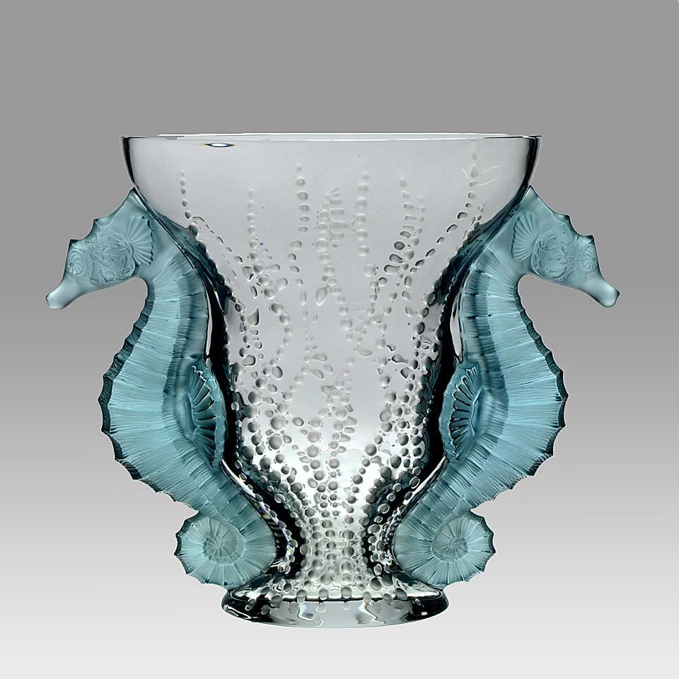 Poseidon Vase by Rene Lalique