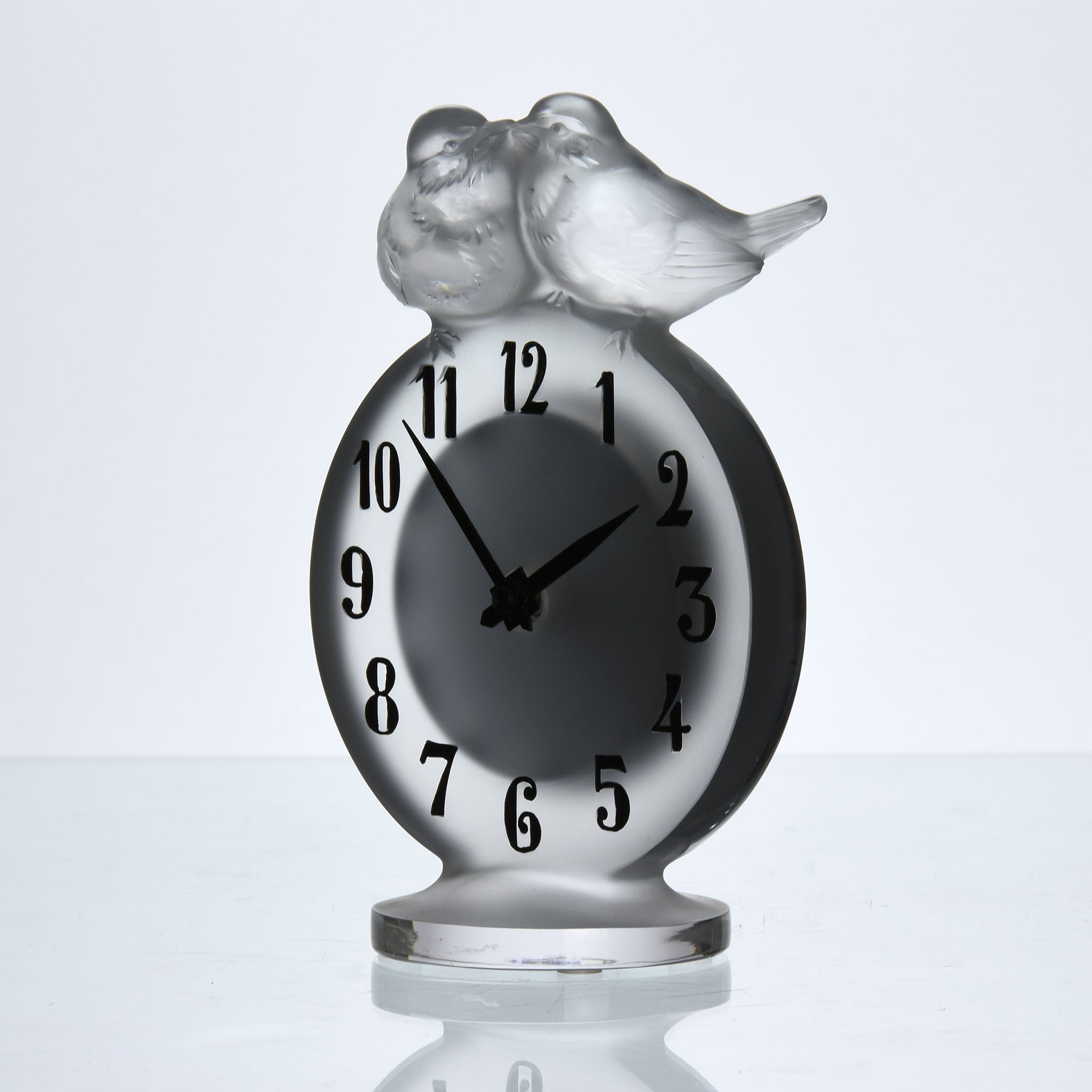 Lalique Antoinette Clock - Lalique for sale - Hickmet Fine Arts