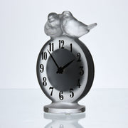 Lalique Antoinette Clock - Lalique Clock - Hickmet Fine Arts