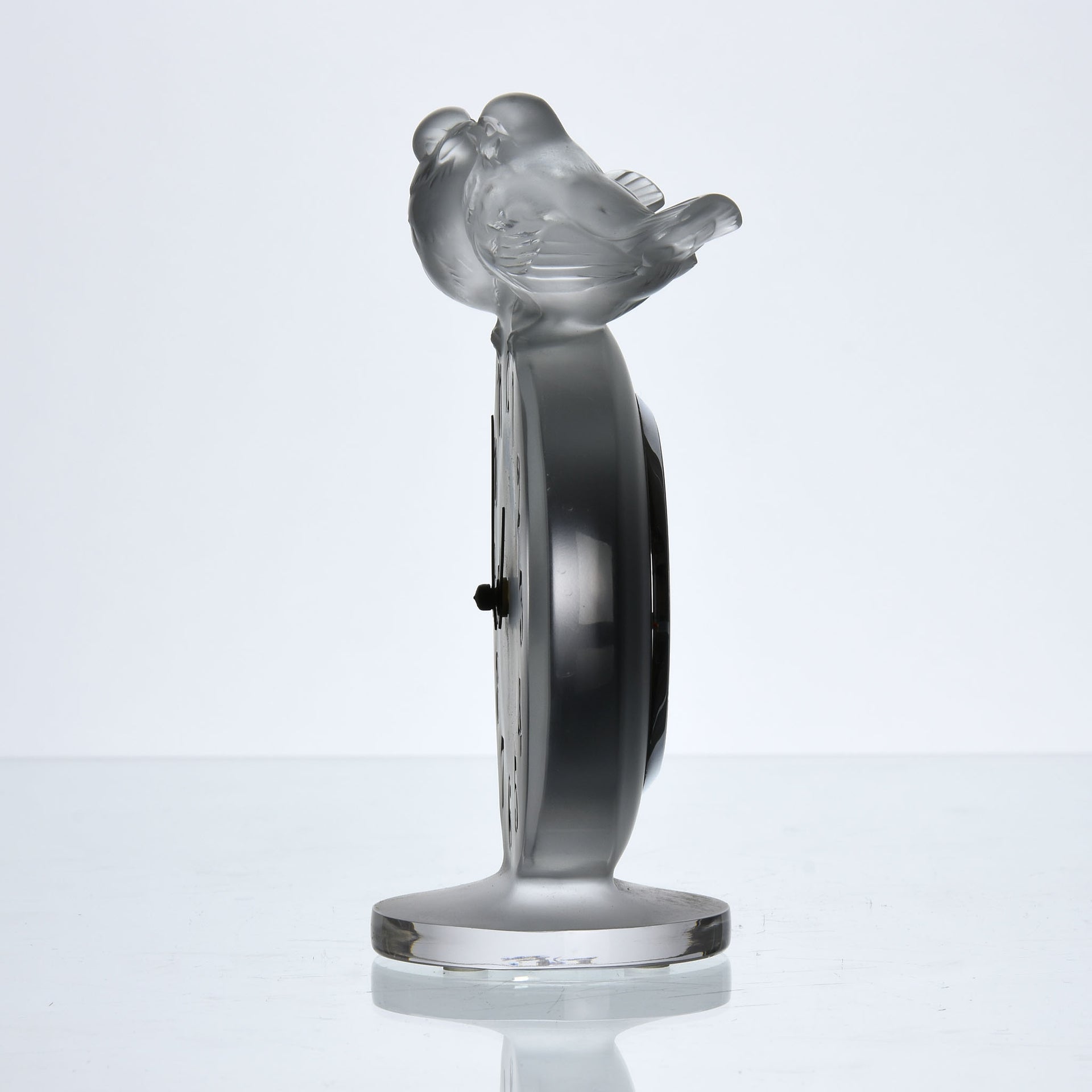 Lalique Antoinette Clock - Lalique Clock - Hickmet Fine Arts