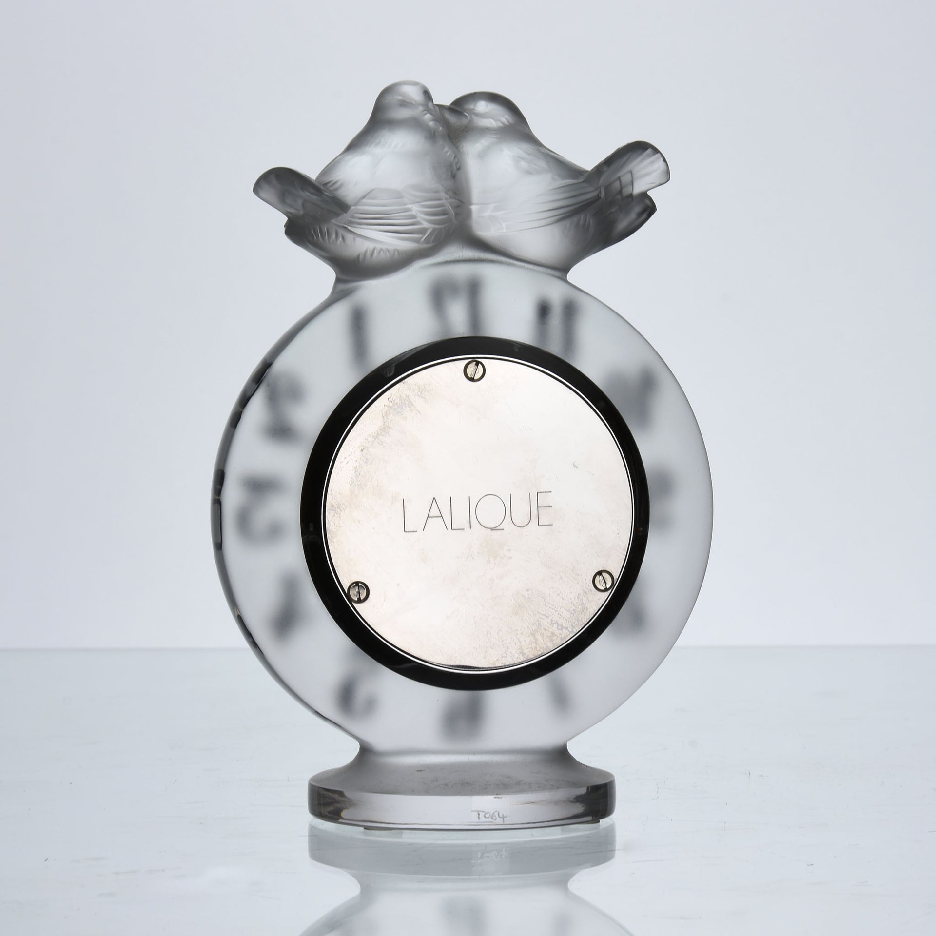Lalique Antoinette Clock - Lalique Clock - Hickmet Fine Arts