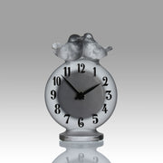 Lalique Antoinette Clock - Lalique Clock - Hickmet Fine Arts