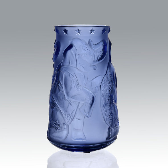 Lalique Elephant Vase - Lalique Glass - Hickmet Fine Arts