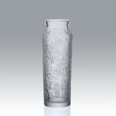 Lalique Bougainvillier Vase - Lalique Glass - Hickmet Fine Arts
