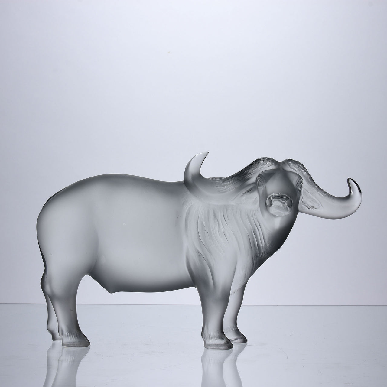 Lalique Water Buffalo - Buffle d'Eau - Hickmet Fine Arts