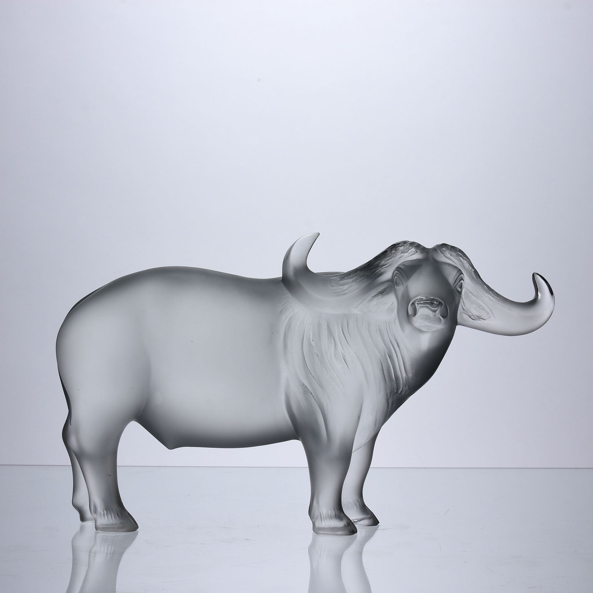 Lalique Water Buffalo - Buffle d'Eau - Hickmet Fine Arts