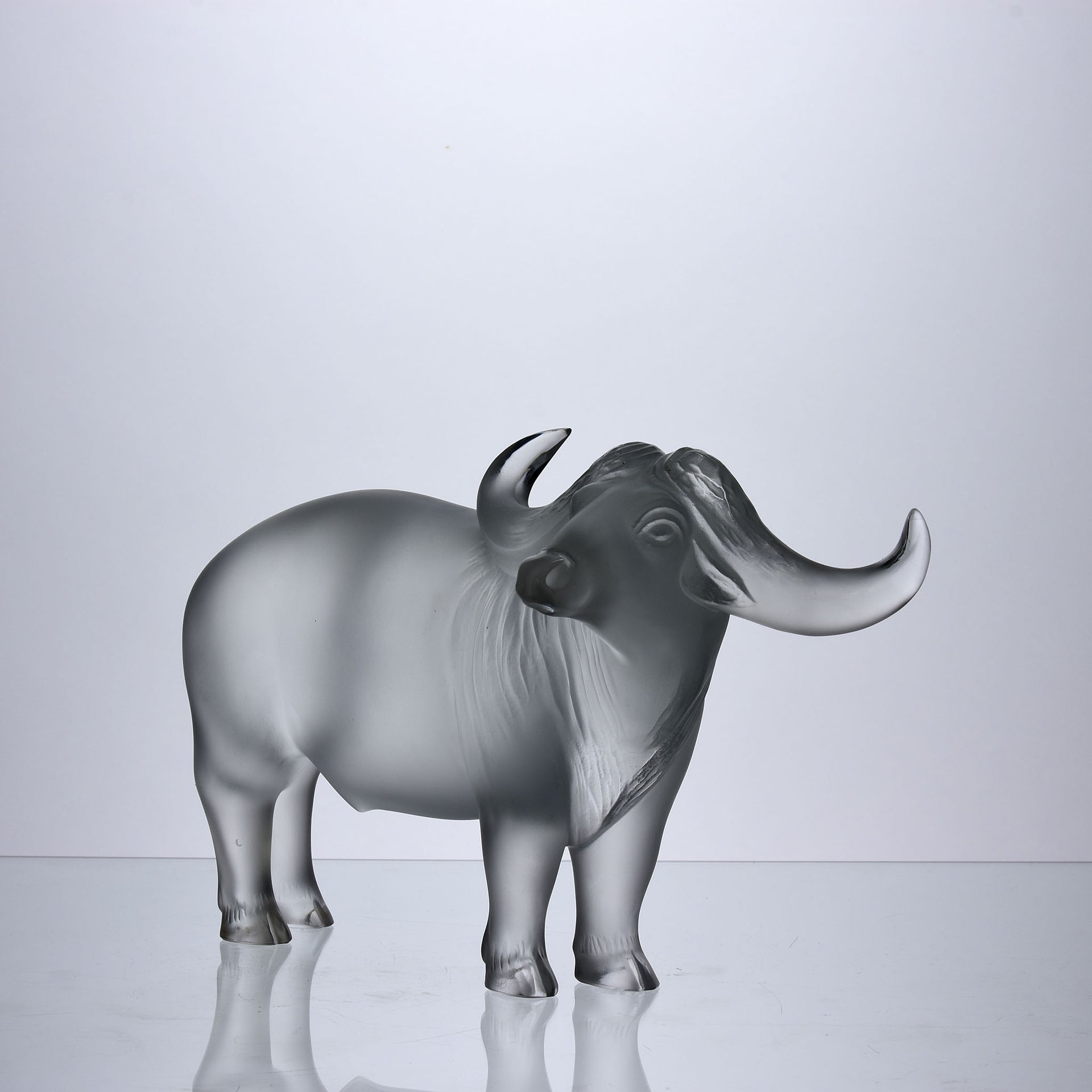 Lalique Water Buffalo - Buffle d'Eau - Hickmet Fine Arts