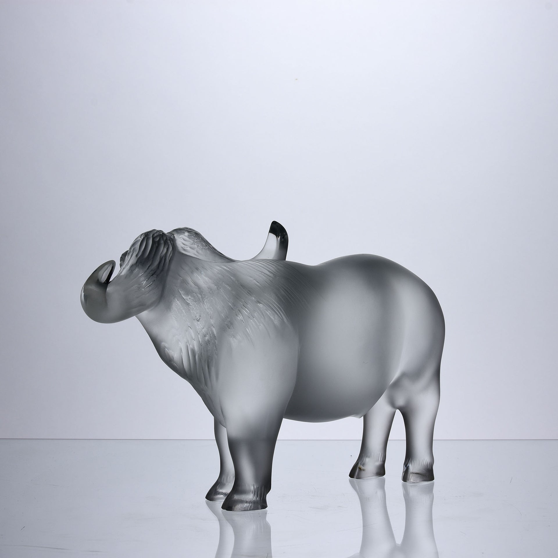 Lalique Water Buffalo - Buffle d'Eau - Hickmet Fine Arts