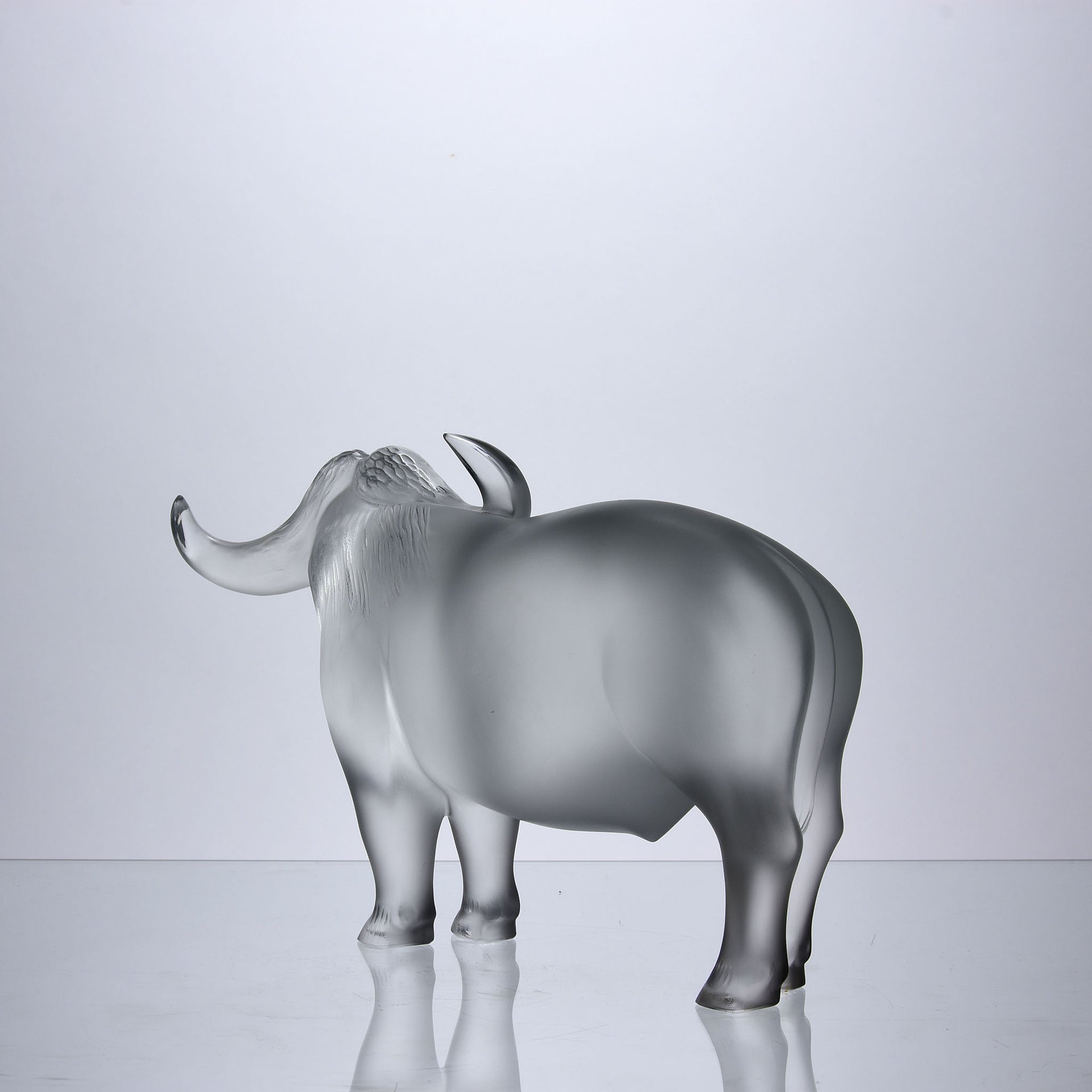 Lalique Water Buffalo - Buffle d'Eau - Hickmet Fine Arts