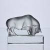 Lalique Bull Paperweight - Lalique Glass - Hickmet Fine Arts