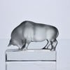 Lalique Bull Paperweight - Lalique Glass - Hickmet Fine Arts