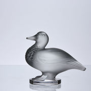 Lalique Duck - Canard Debout - Rene Lalique Glass -Hickmet Fine Arts - Lalique for sale
