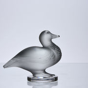 Lalique Duck - Canard Debout - Rene Lalique Glass -Hickmet Fine Arts - Lalique for sale