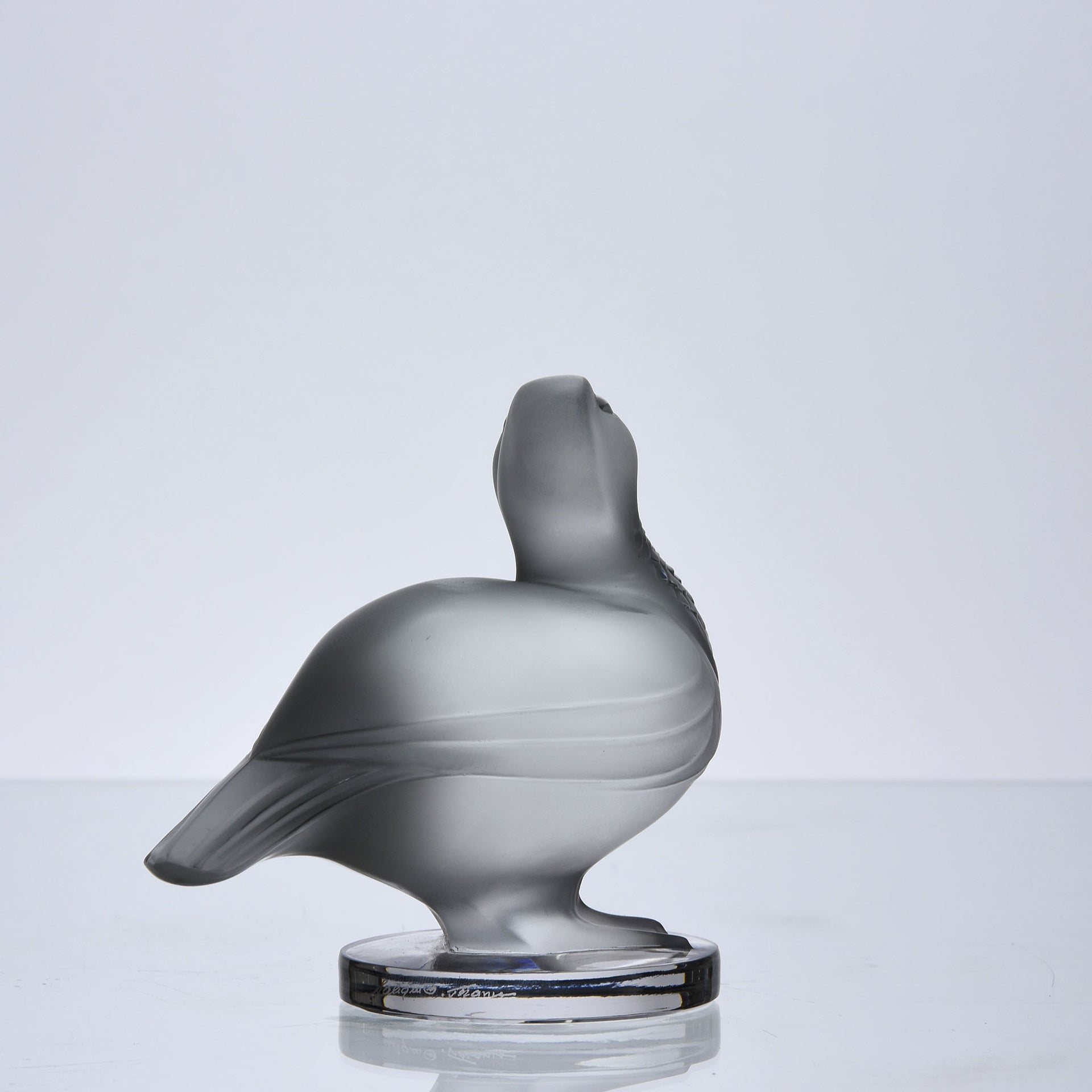 Lalique Duck - Canard Debout - Rene Lalique Glass -Hickmet Fine Arts - Lalique for sale