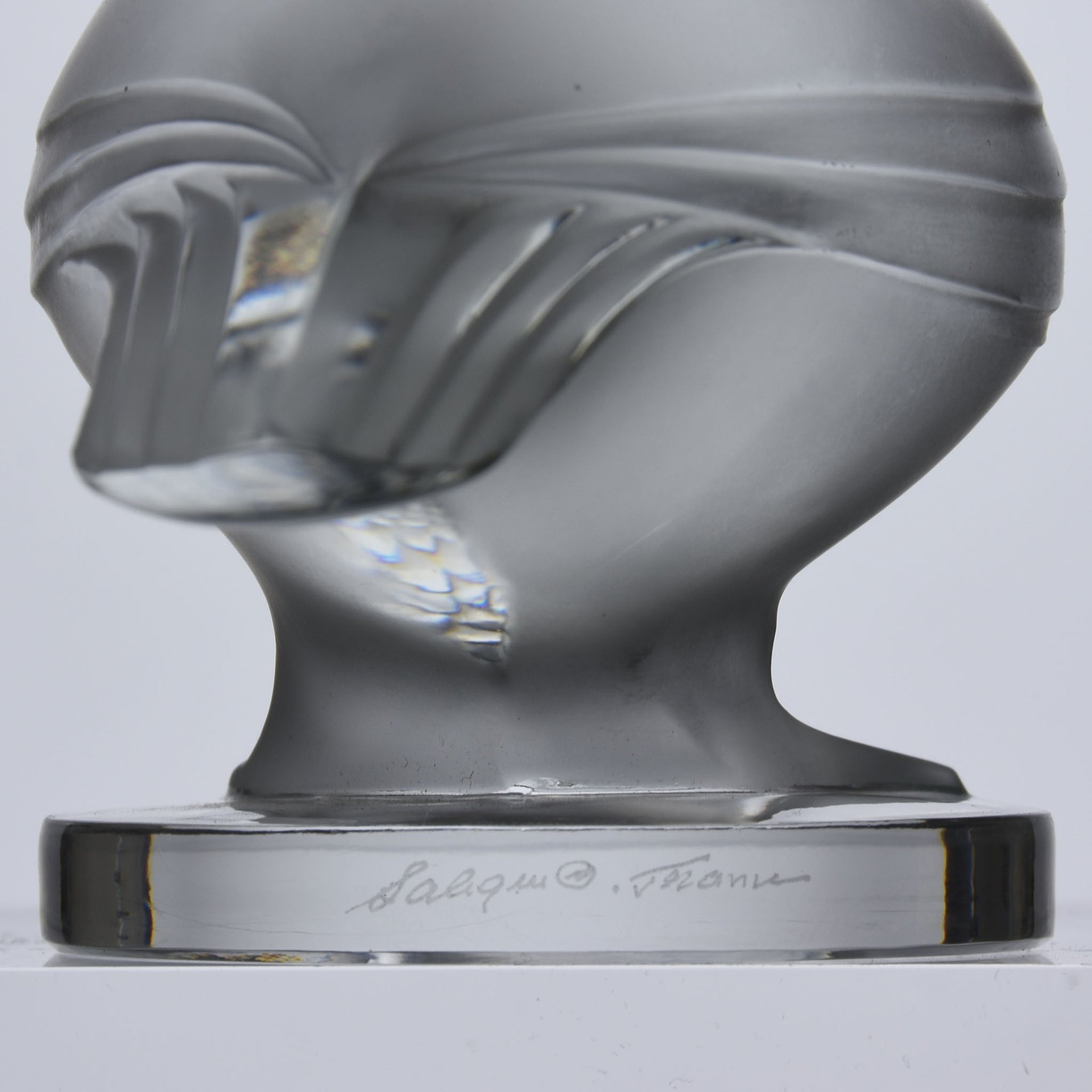 Lalique Duck - Canard Debout - Rene Lalique Glass -Hickmet Fine Arts - Lalique for sale