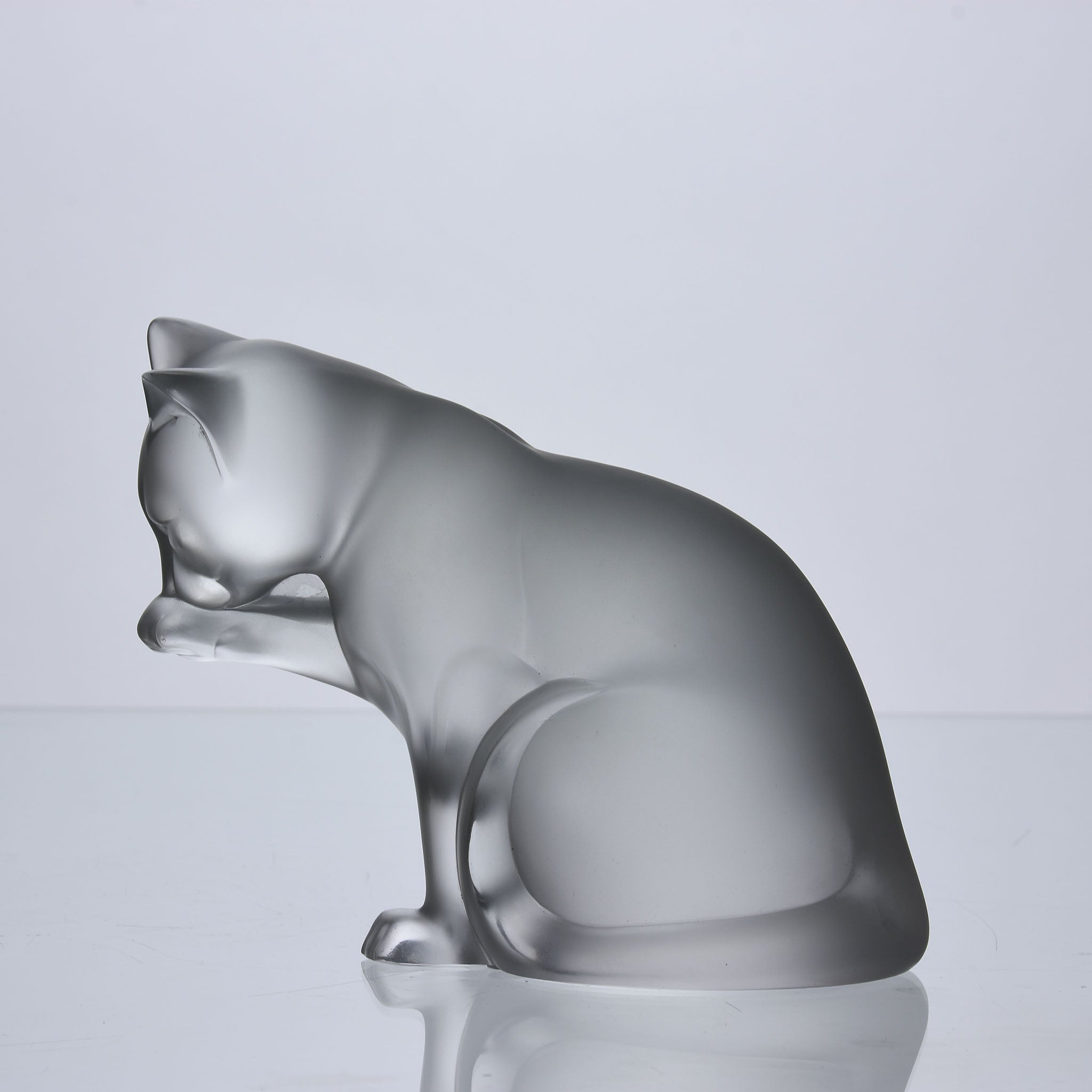 LALIQE ラリック　座る猫　猫の置物 ラリック LALIQUE 座る猫 置物 ネコ