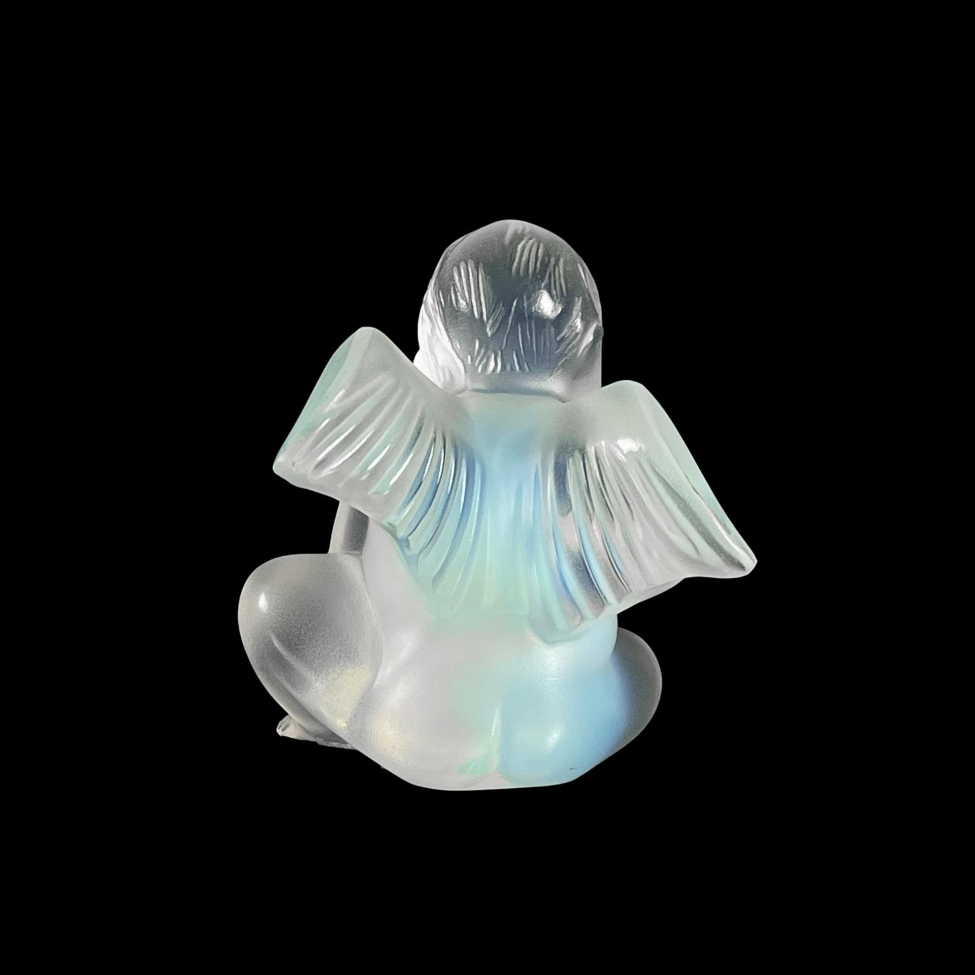 Lalique Cherub - Lalique Capriccioso Figure - Hickmet Fine Arts