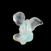 Lalique Cherub - Lalique Capriccioso Figure - Hickmet Fine Arts