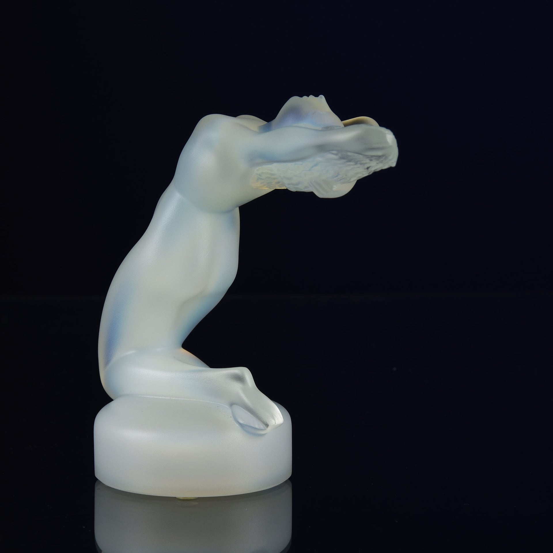 Lalique Mascot - Lalique Glass Car Mascot - Hickmet Fine Arts