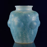 Art Deco Glass - Lalique Vase - Domrémy - Lalique for sale - Lalique Glass for sale - Rene Lalique Glass - Hickmet Fine Arts