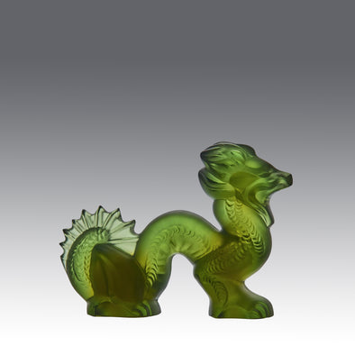 "Oriental Green Dragon" by Marc Lalique