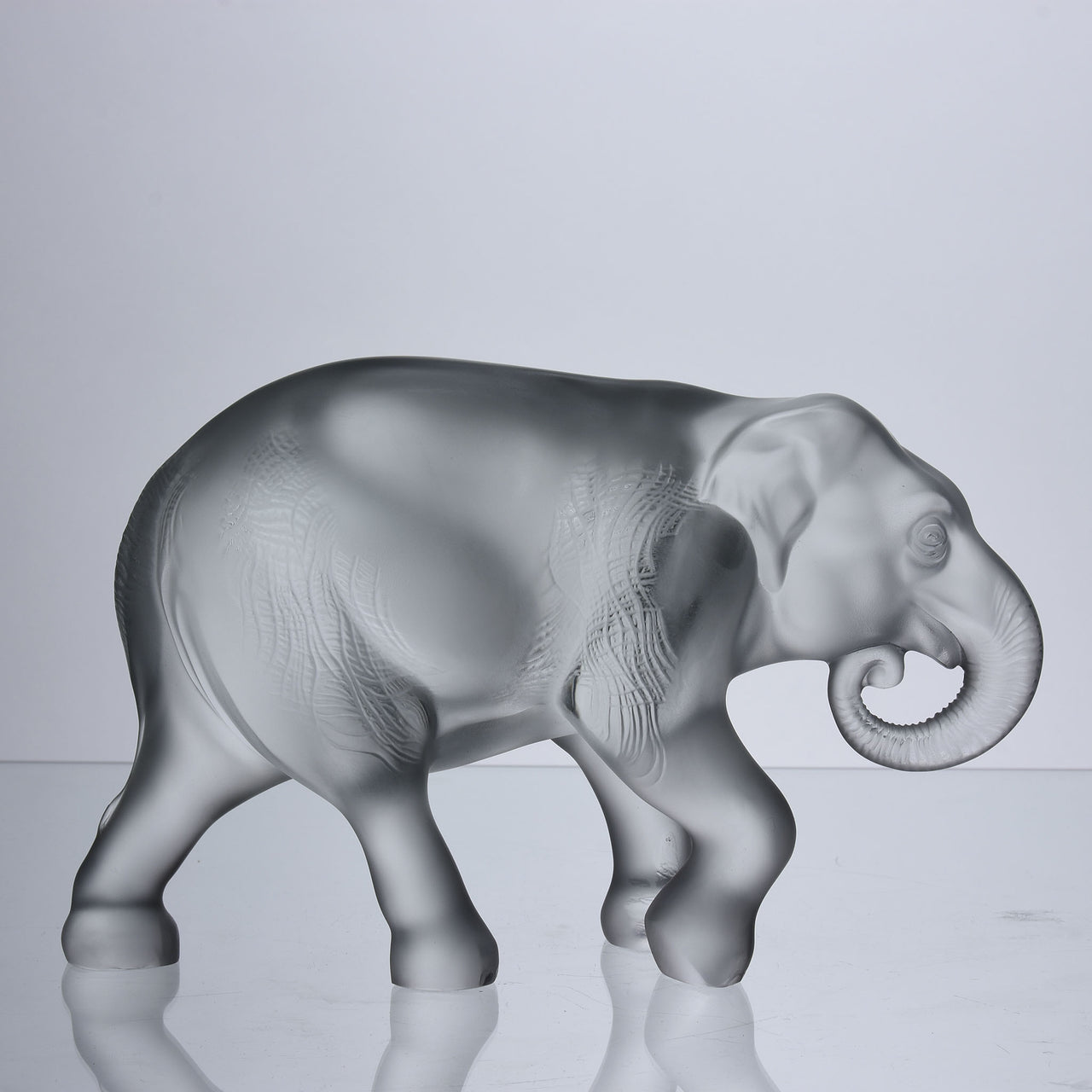 Lalique Java Elephant - Lalique Glass - Rene Lalique Glass - Hickmet Fine Arts