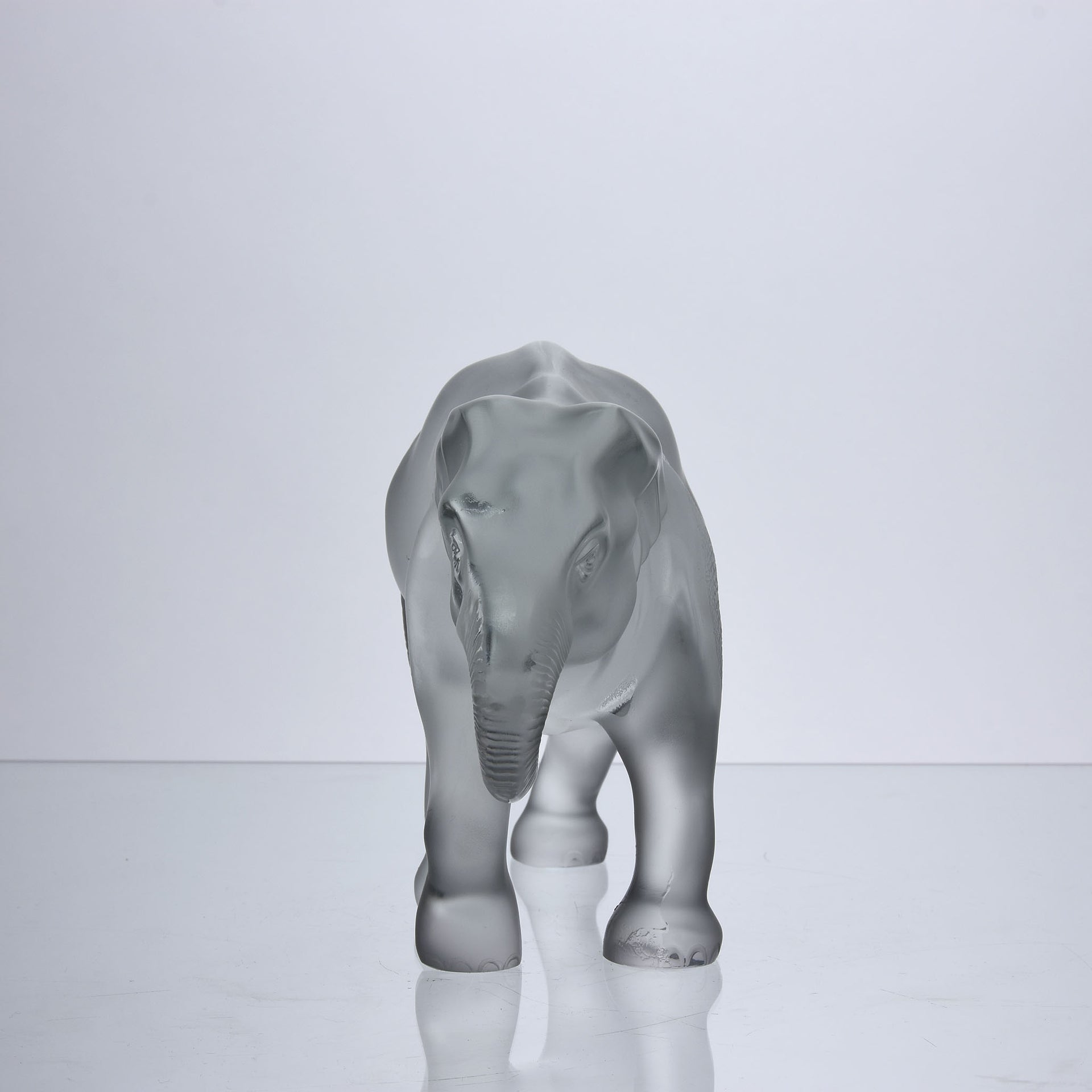 Lalique Java Elephant - Lalique Glass - Rene Lalique Glass - Hickmet Fine Arts