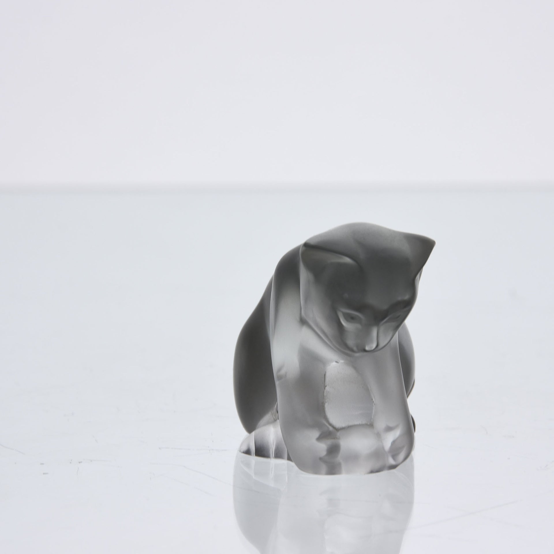 Lalique Kitten At Play - Lalique Glass - Hickmet Fine Arts