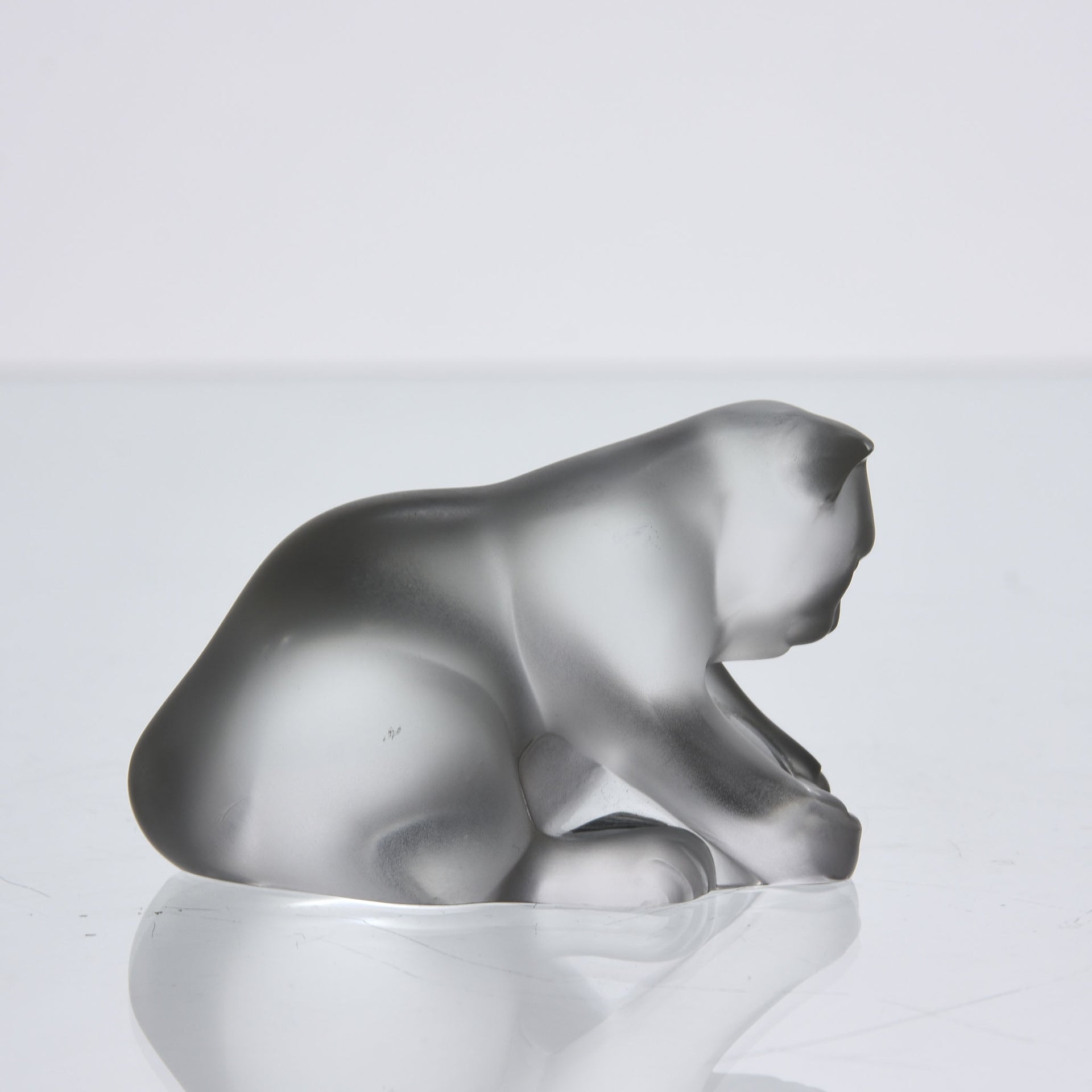 Lalique Kitten At Play - Lalique Glass - Hickmet Fine Arts