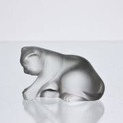 Lalique Kitten At Play - Lalique Glass - Hickmet Fine Arts