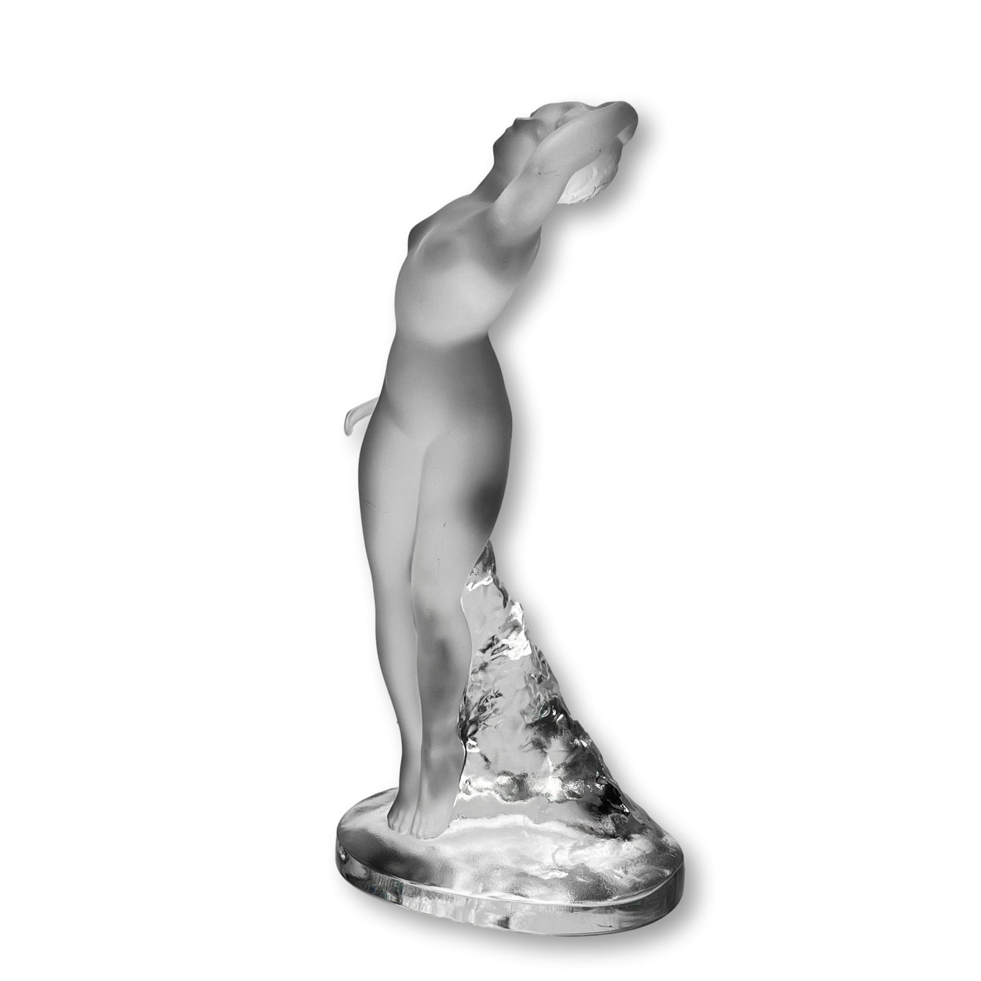 新作予約LALIQUE ラリック ダンサー 魅惑の裸婦像 オブジェ ヌード フィギュリン DANSEUSE フランス RL-DS-1 クリスタルガラス