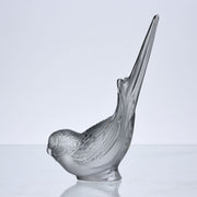 Lalique Glass - Lalique Parakeet - Hickmet Fine Arts