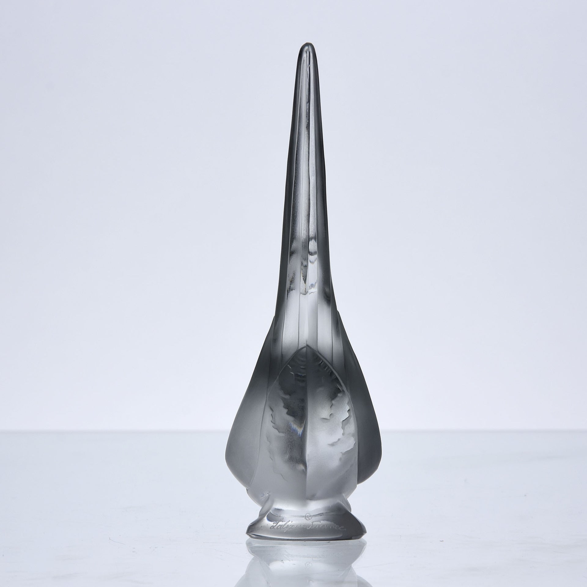 Lalique Glass - Lalique Parakeet - Hickmet Fine Arts