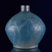 Rene Lalique Plumes Vase - Rene Lalique Glass - Lalique Glass for Sale - Hickmet Fine Arts
