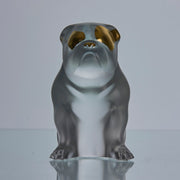 Lalique glass bulldog - Lalique for sale - Rene Lalique Glass - Hickmet Fine Arts