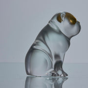 Lalique glass bulldog - Lalique for sale - Rene Lalique Glass - Hickmet Fine Arts