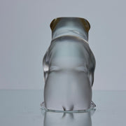 Lalique glass bulldog - Lalique for sale - Rene Lalique Glass - Hickmet Fine Arts