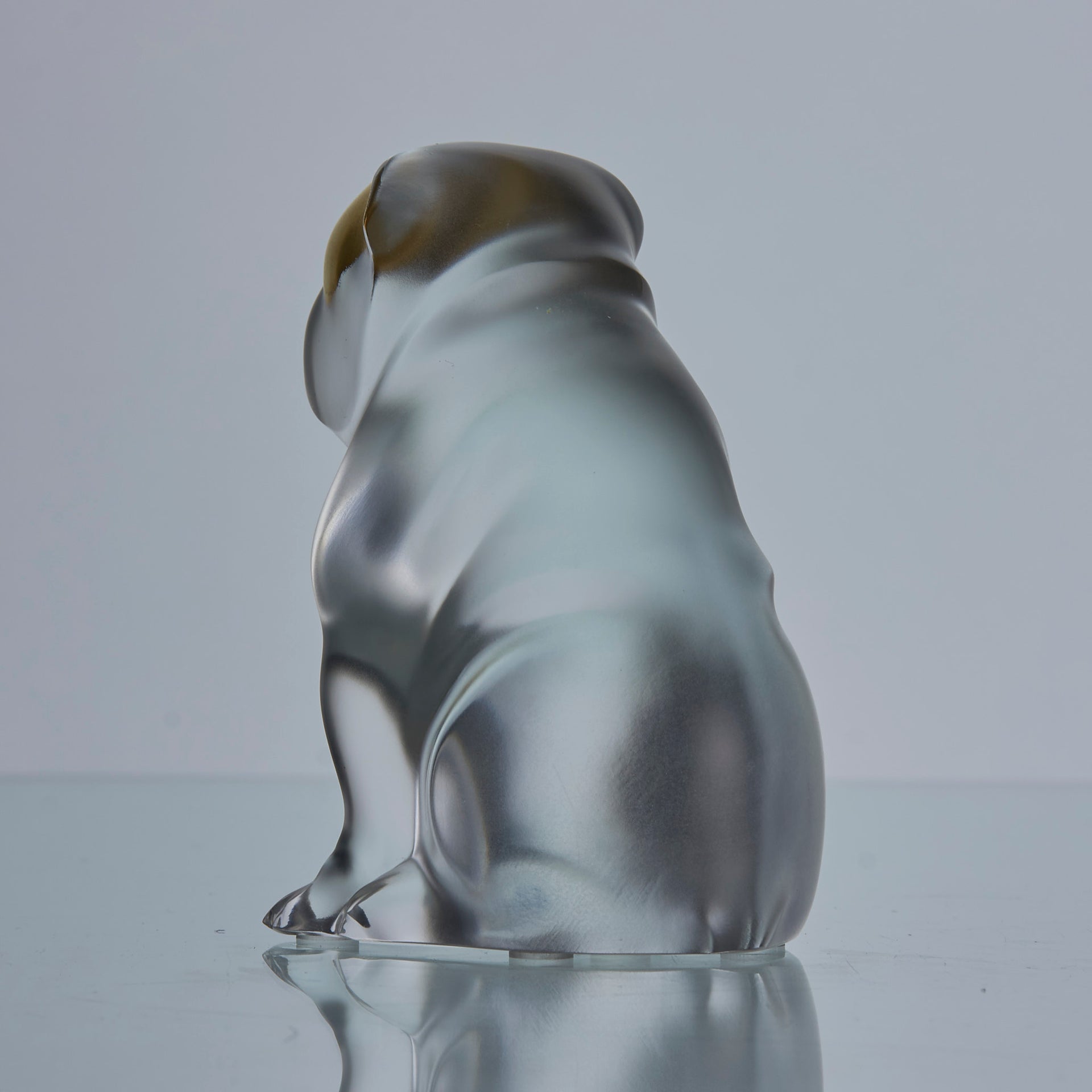 Lalique glass bulldog - Lalique for sale - Rene Lalique Glass - Hickmet Fine Arts