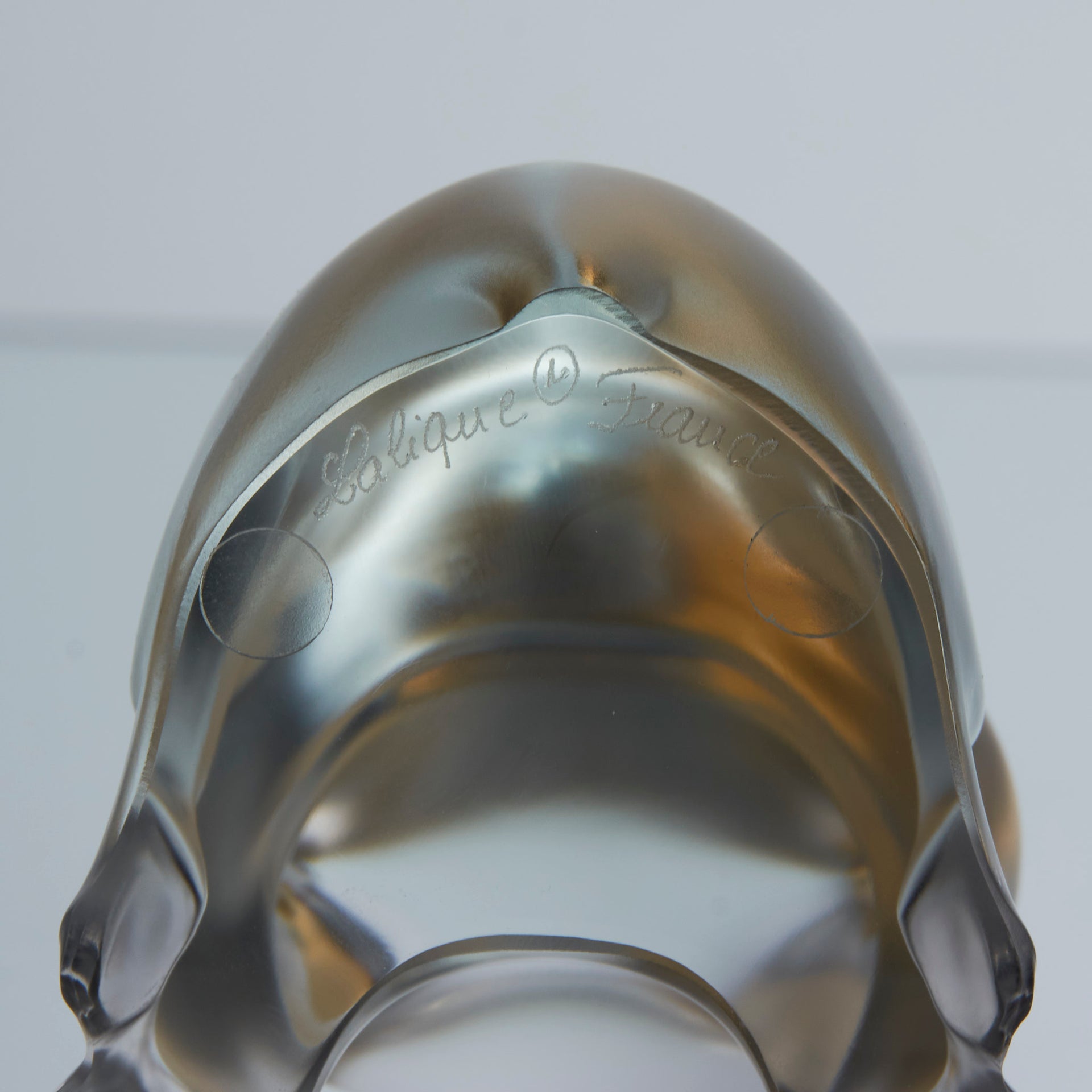 Lalique glass bulldog - Lalique for sale - Rene Lalique Glass - Hickmet Fine Arts