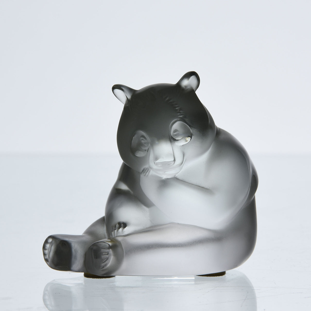 Lalique Glass Panda - Lalique Panda - Hickmet Fine Arts