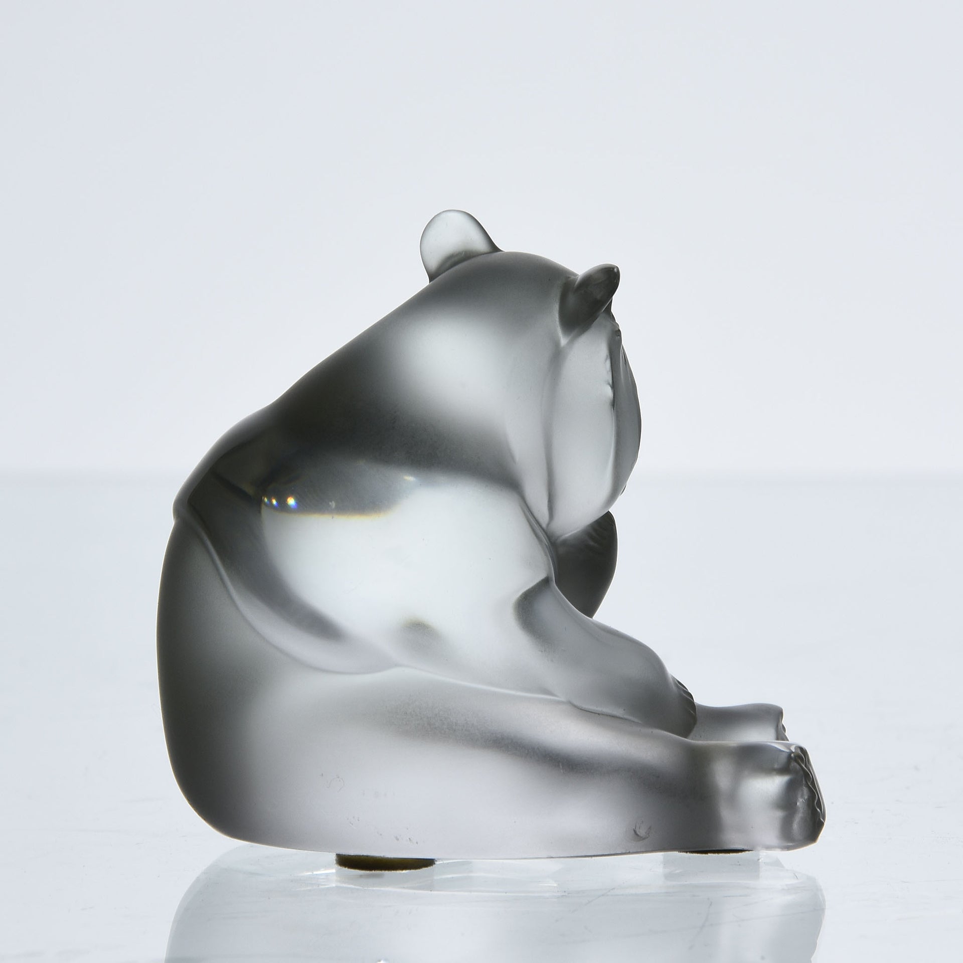 Lalique Glass Panda - Lalique Panda - Hickmet Fine Arts