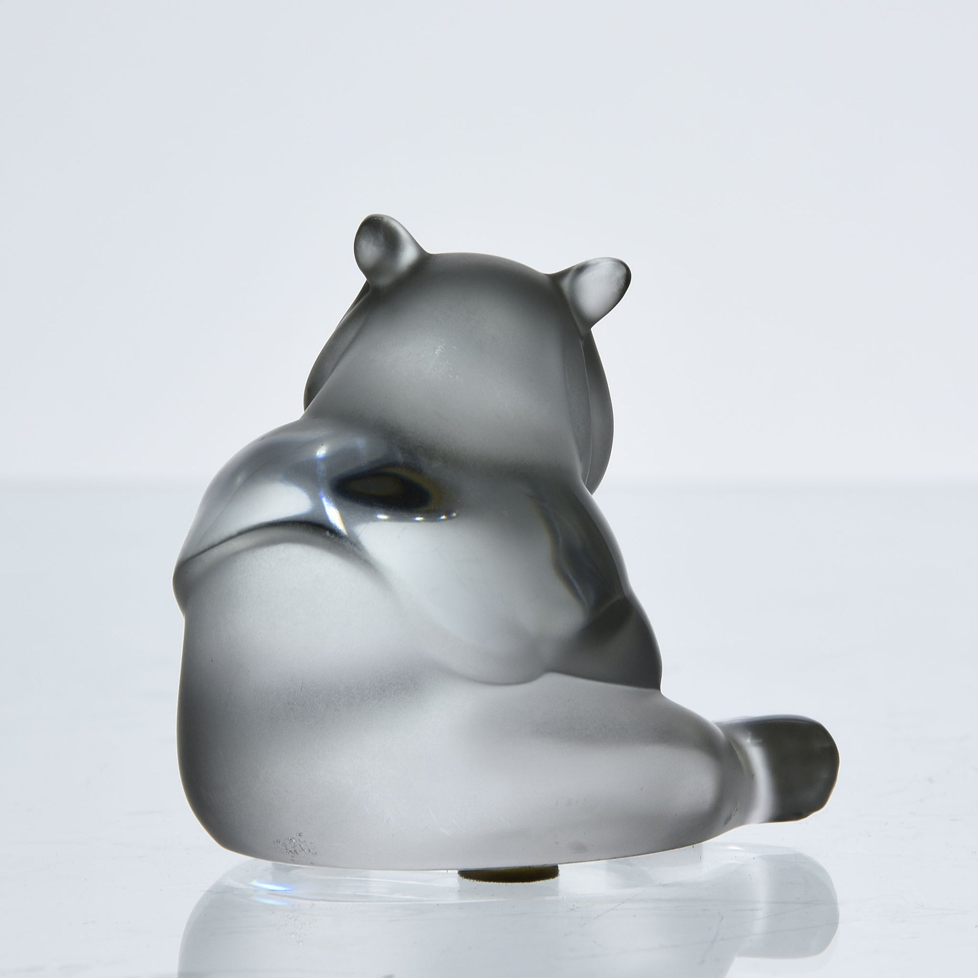 Lalique Glass Panda - Lalique Panda - Hickmet Fine Arts