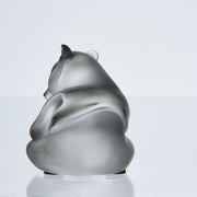 Lalique Glass Panda - Lalique Panda - Hickmet Fine Arts