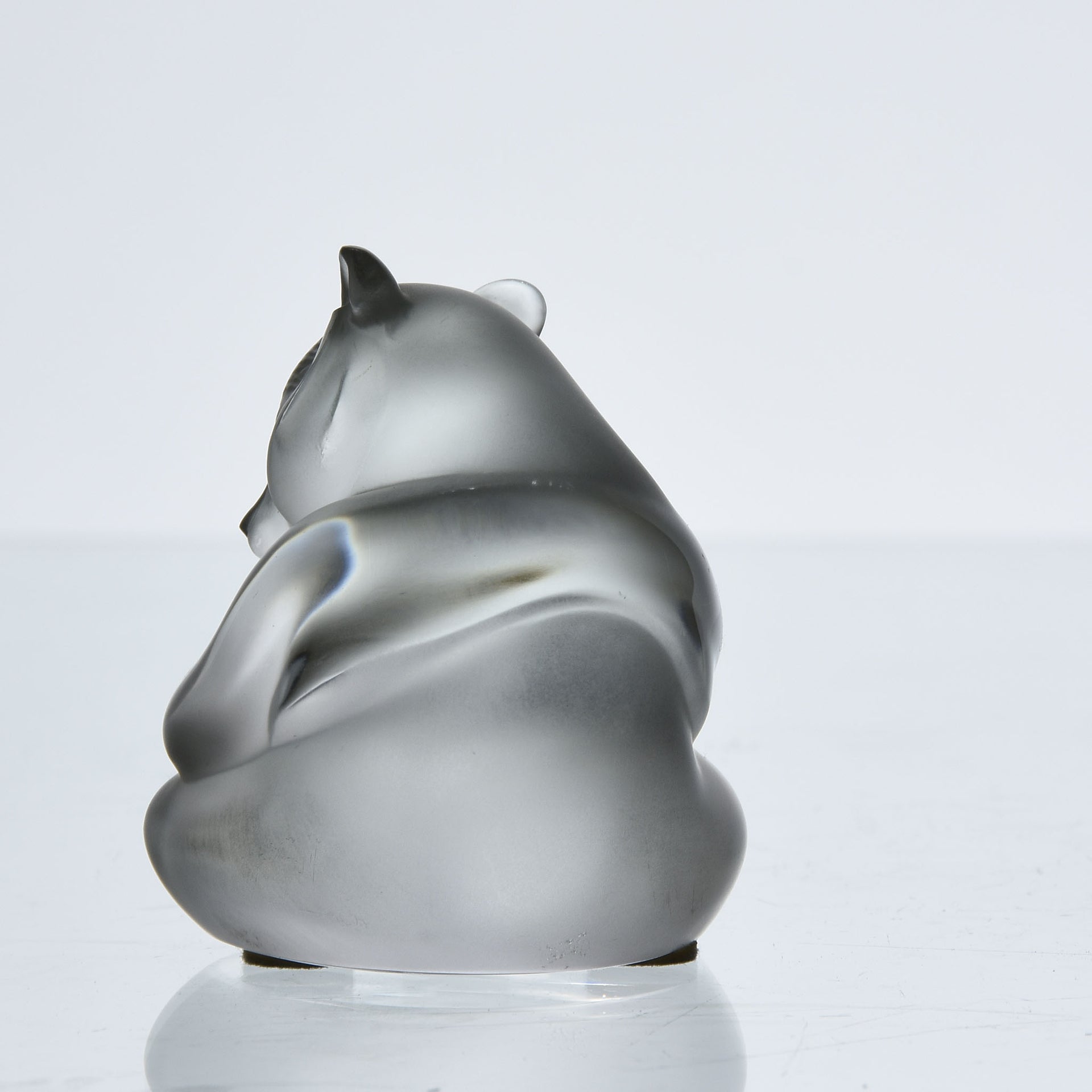 Lalique Glass Panda - Lalique Panda - Hickmet Fine Arts