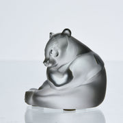 Lalique Glass Panda - Lalique Panda - Hickmet Fine Arts