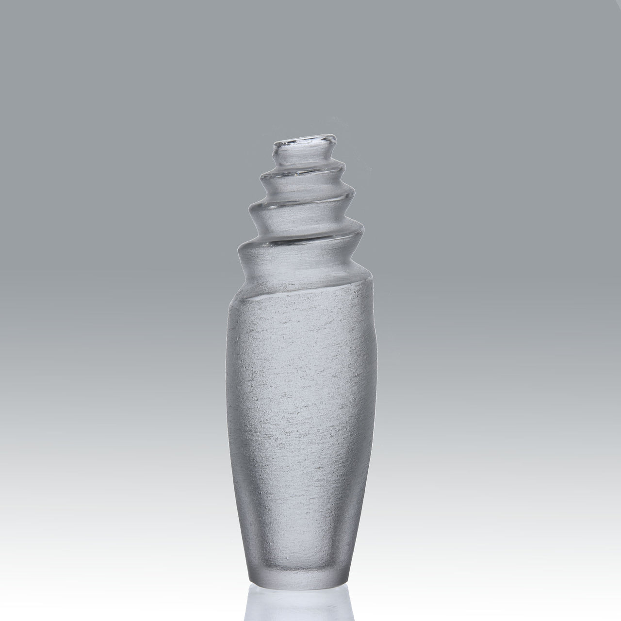 Lalique Spirales Vase - Lalique Vase - Hickmet Fine Arts