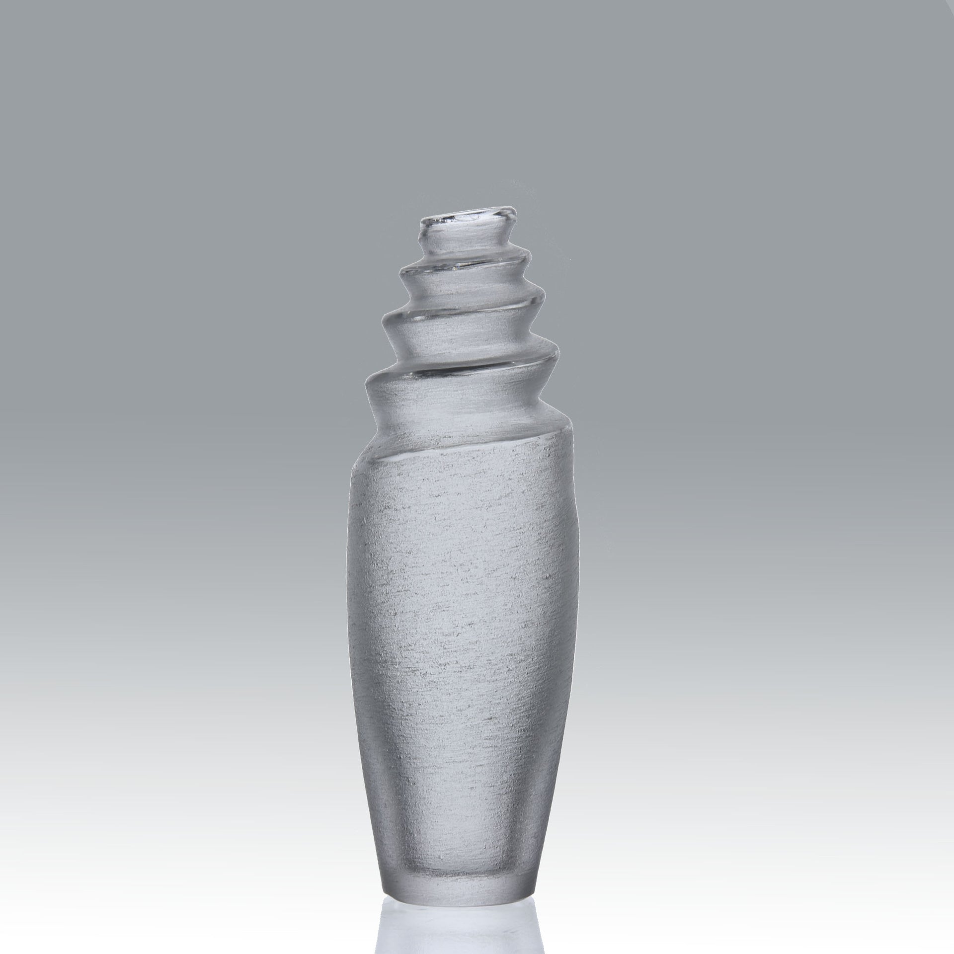 Lalique Spirales Vase - Lalique Vase - Hickmet Fine Arts