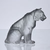 Lalique Tiger - Lalique Glass Tigre Assis - Hickmet Fine Arts