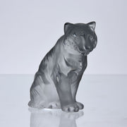 Lalique Tiger - Lalique Glass Tigre Assis - Hickmet Fine Arts