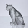 Lalique Tiger - Lalique Glass Tigre Assis - Hickmet Fine Arts